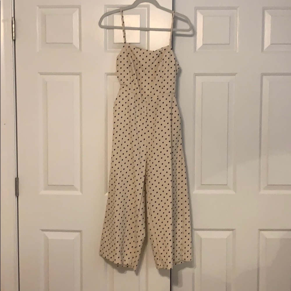 Polka dot jumpsuit
